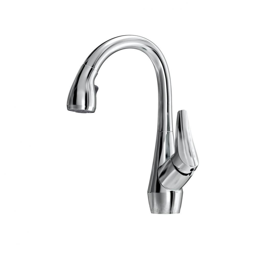 NERIS Junior? Single Handle Kitchen Faucet Pull-Down Dual Spray