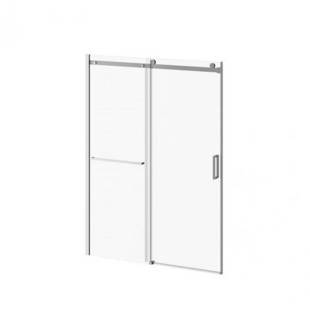 KONCEPT-II™ W/ TOWEL BAR 60''x77'' Alcove Sliding Shower Door with Fixed and