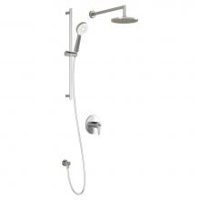 Kalia BF1339-110 - KONTOUR? TCD1 : Thermostatic Coaxial Shower System with Wallarm