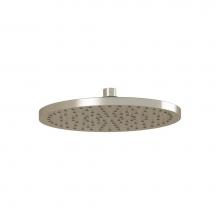 Kalia 102851-120 - Round Rain Head ABS Shower 10'' 12mm Thick No Air Mix Brushed Nickel PVD