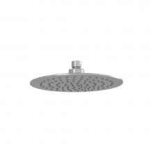 Kalia 102853-110 - Round Domed Rain Head Shower ABS 8'' 12mm Thick Chrome