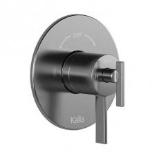 Kalia 104090-110 - Round Decorative Trim for 2-Way Type T/P 1/2'' Coaxial Valve with Diverter Chrome