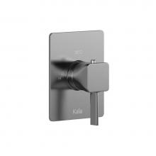 Kalia 104091-110 - Square Decorative Trim for 2-Way Type T/P 1/2'' Coaxial Valve with Diverter Chrome