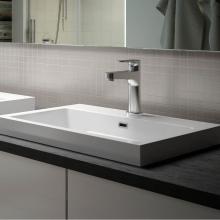 Kalia BF1285-110 - KONTOUR™ Single Hole Lavatory Faucet with Push Drain and Overflow Chrome