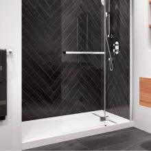 Kalia BW1212-240 - OPURE™ 48x36 Rectangular Acrylic Shower Base 48x36 (Aluminium Tiling Flange Kit Included)