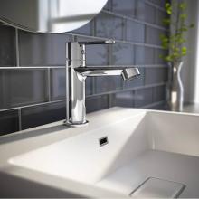 Kalia BF1289-110 - OZE™ Single Hole Lavatory Faucet with Push Drain and Overflow Chrome