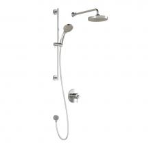 Kalia BF1173-110 - BELLINO? TCD1 : Thermostatic Coaxial Shower System with Wallarm
