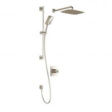 Kalia BF1711-120-200 - UMANI™ TCG1 PREMIA (Valve Not Included) : Water Efficient AQUATONIK™ T/P Coaxial Shower System
