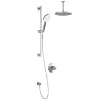 Kalia BF1704-110-101 - CITE™ TCG1 PLUS : Water Efficient AQUATONIK™ T/P Coaxial Shower System with Vertical Ceiling A