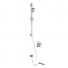 Kalia BF1352-110 - GRAFIK™ PB2 Pressure Balance Tub and Shower System Chrome