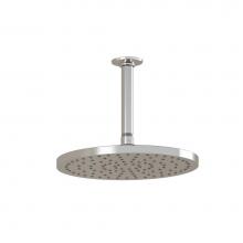 Kalia BF1379-110 - CITE™ PLUS 254mm (10'') Rainhead and 153mm (6'') Vertical Ceiling Arm Chrome