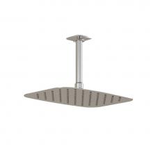 Kalia BF1386-110 - UMANI™ PREMIA 200 mm x 298 mm (7.875'' x 11.75'') Rectangular Rainhead and 1