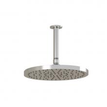 Kalia BF1391-110 - KONTOUR™ PLUS 254mm (10'') Rainhead and 153mm (6'') Vertical Ceiling Arm Chr