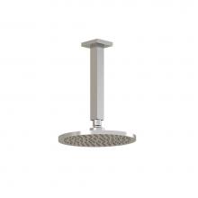 Kalia BF1394-110 - GRAFIK™ 200mm (7.875'') Rainhead and 203mm (8'') Vertical Ceiling Arm Chrome