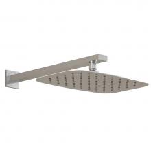 Kalia BF1397-110 - GRAFIK™ PREMIA 200mm x 320mm (7.875'' x 12 .5'') Rectangular Rainhead and 40