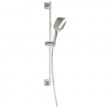 Kalia BF1400-110 - UMANI™ PLUS 2-Jet Handshower, Wallbar and 60'' Flexible and Soft PVC Hose Assembly Chr