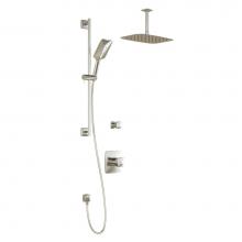 Kalia BF1434-110-201 - UMANI™ TD2 PREMIA : Thermostatic Shower System Vertical Ceiling Arm Chrome