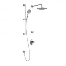 Kalia BF1433-110 - CITE™ TD2 : Thermostatic Shower System with Wallarm Chrome
