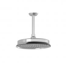 Kalia BF1508-110 - RUSTIK™ 229mm (9'') Rainhead and 153mm (6'') Vertical Ceiling Arm Chrome
