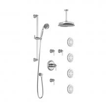 Kalia BF1514-110-001 - RUSTIK™ T375 Thermostatic Shower System with Vertical Ceiling Arm Chrome