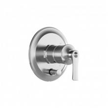 Kalia BF1523-110 - RUSTIK™ 1/2'' Pressure Balance Valve with Diverter and Decorative Trim Chrome