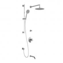 Kalia BF1603-110 - CITE™ TG3 : Water Efficient Thermostatic Shower System with Wallarm Chrome