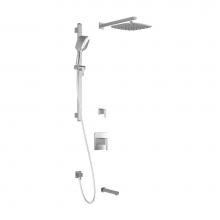 Kalia BF1611-110-100 - GRAFIK™ TD3 PLUS (Valves Not Included) : Thermostatic Shower System with Wallarm Chrome