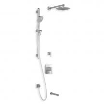 Kalia BF1609-110 - GRAFIK™ TD3 AQUATONIK™ T/P Shower System with Wallarm Chrome
