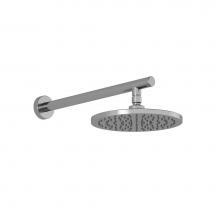 Kalia BF1633-110 - RoundOne™ 220mm (8.625'') Rainhead and 90 Degrees Wall Arm Chrome