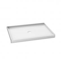 Kalia BW1279-240 - KONCEPT™ 48x36 Rectangular Acrylic Shower Base 48x36 with Central Drain and Integrated Tiling Fl