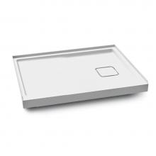 Kalia BW1550-240 - KOVER™ 48x32 Rectangular Acrylic Shower Base 48x32 with Right Drain and Integrated Tiling Flange