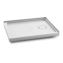 Kalia BW1552-240 - KOVER™ 48x32 Rectangular Acrylic Shower Base 48x32 with Right Drain and Integrated Tiling Flange