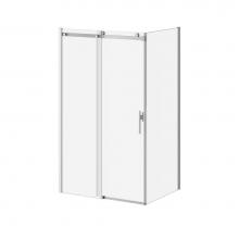 Kalia DR1789/DR1791-110-003 - KONCEPT EVO 48''x77'' Sliding Shower Door Duraclean Glass with 36''