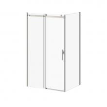 Kalia DR1789/DR1794-110-003 - KONCEPT EVO 48''x77'' Sliding Shower Door Duraclean Glass with 32''