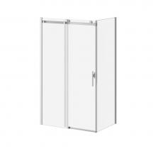 Kalia DR1794-110-003 - KONCEPT EVO 32''x77'' Duraclean Glass Return Panel for Corner Installation (Re