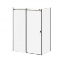 Kalia DR1791-120-003 - KONCEPT EVO 36''x77'' Duraclean Glass Return Panel for Corner Installation (Re