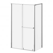Kalia DR1851/DR1852/DR1855-115-003 - BALANCIA 48''x79'' Sliding Shower Door Duraclean Glass for corner Installation