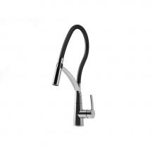 Kalia KF1267-110 - KURVE diver? Single Handle Kitchen Faucet Pull-Down Dual Spray