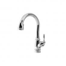 Kalia KF1269-110 - MONARK diver? (Tradition Handle) Single Handle Kitchen Faucet Pull-Down Dual Spray
