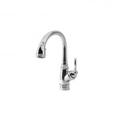 Kalia KF1270-110 - MONARK Junior? (Tradition Handle) Single Handle Kitchen Faucet Pull-Down Dual Spray