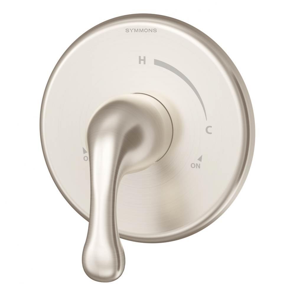 Unity Shower Valve Trim in Satin Nickel (Valve Not Included)