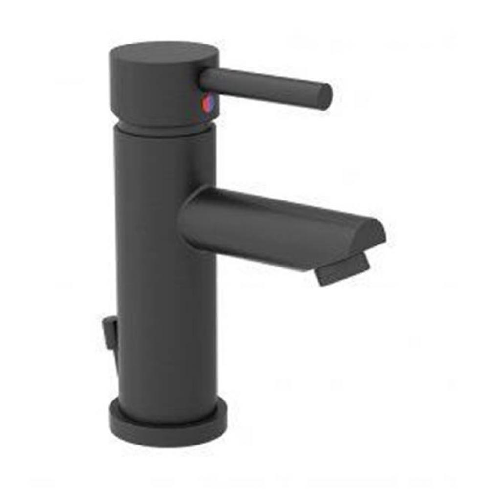 Dia Single Hole Single-Handle Bathroom Faucet with Drain Assembly in Matte Black (1.0 GPM)
