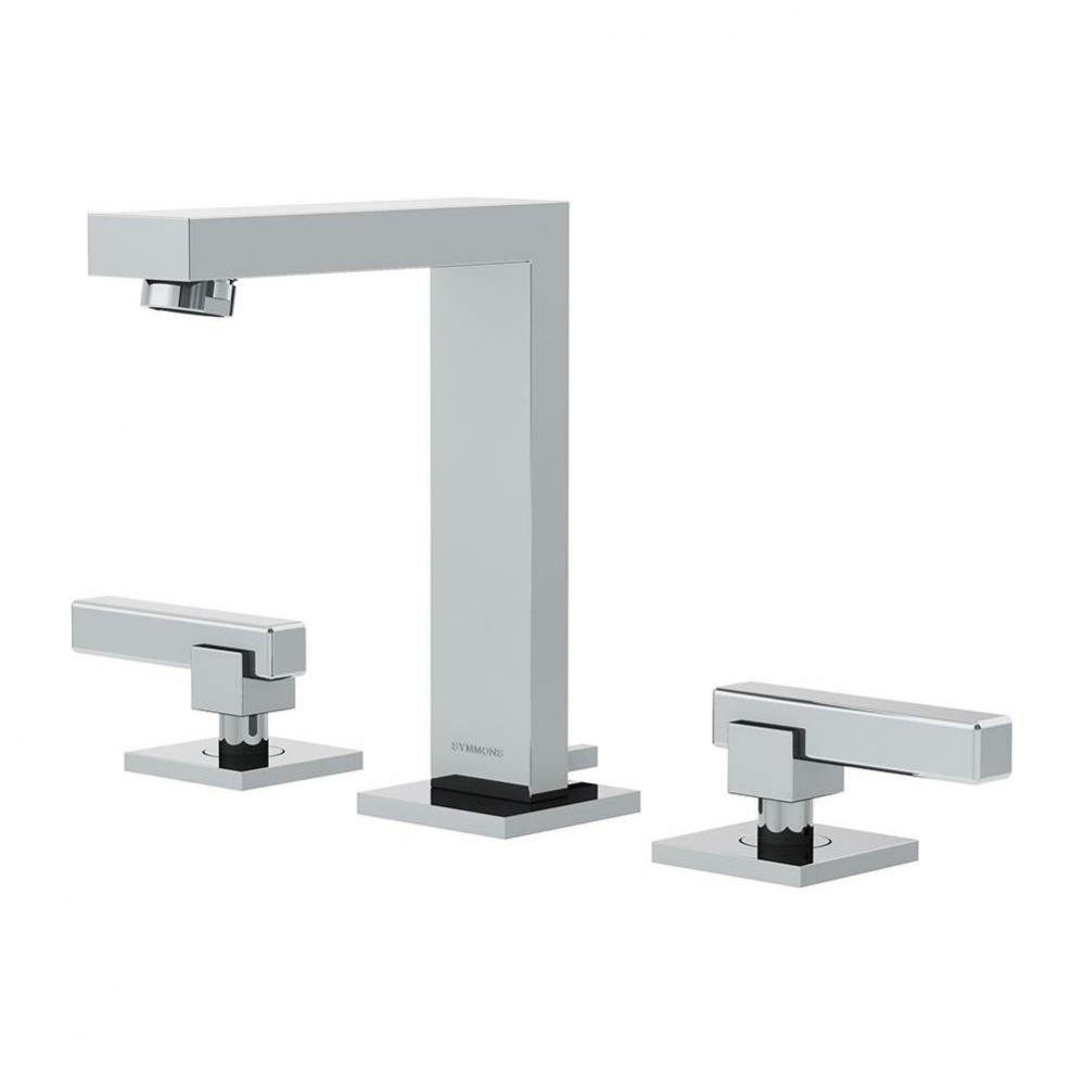 Duro Widespread 2-Handle Bathroom Faucet with Drain Assembly in Polished Chrome (1.5 GPM)