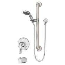 Symmons 9604-PLR-1.5 - Origins Tub/Hand Shower System