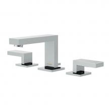 Symmons SLW-3622-H2-1.0 - Duro Widespread 2-Handle Bathroom Faucet with Drain Assembly in Polished Chrome (1.0 GPM)
