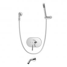 Symmons S-4304-H423-V-X - Sereno Tub/Hand Shower System