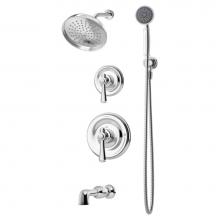Symmons 5406STN15TRMTC - Degas Tub/Shower Trim