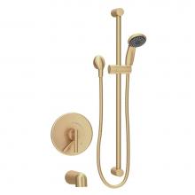 Symmons S3504H321CYLBBBZ15TRMTC - Dia Tub/Hand Shower Trim