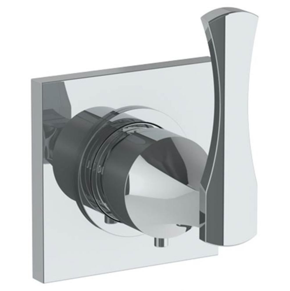 Wall Mounted Thermostatic Shower Trim, 3 1/2'' dia.