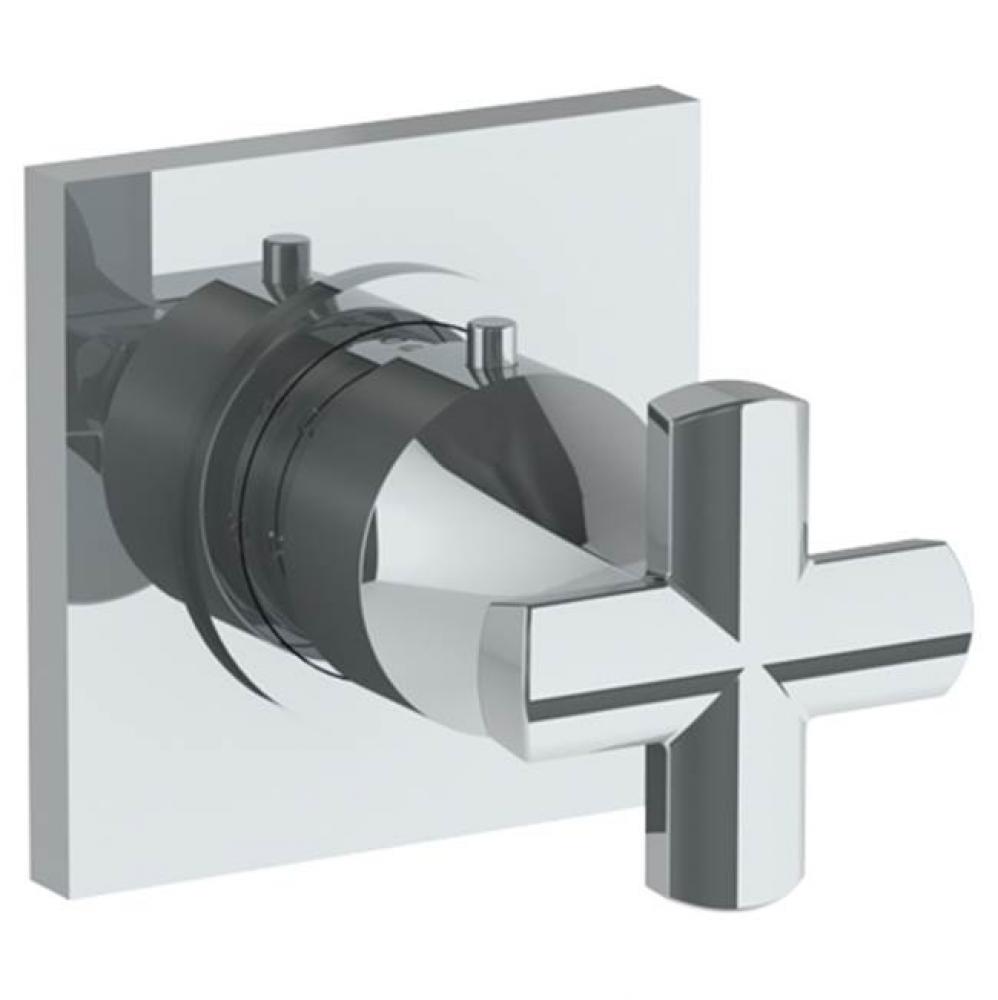Wall Mounted Thermostatic Shower Trim, 3 1/2'' dia.